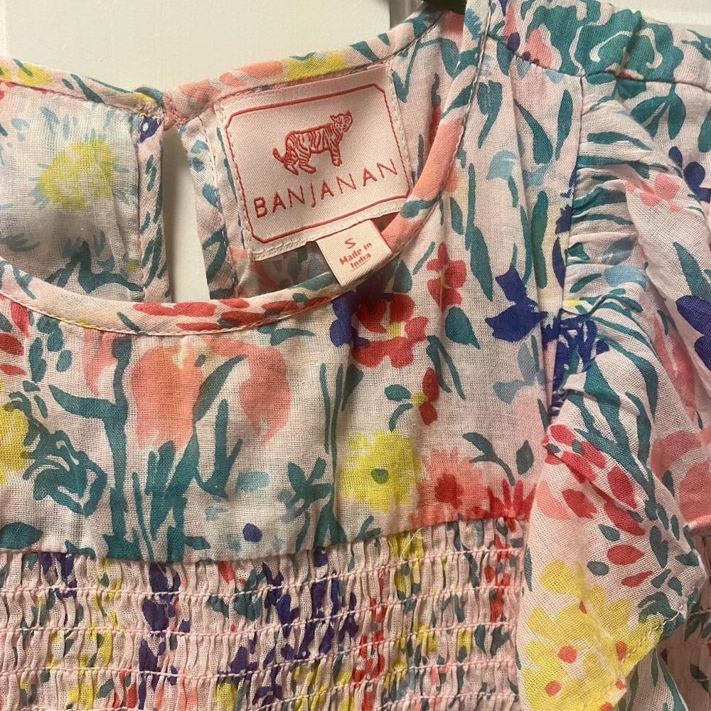 Women’s Banjanan Floral Midi Dress - Size Small
